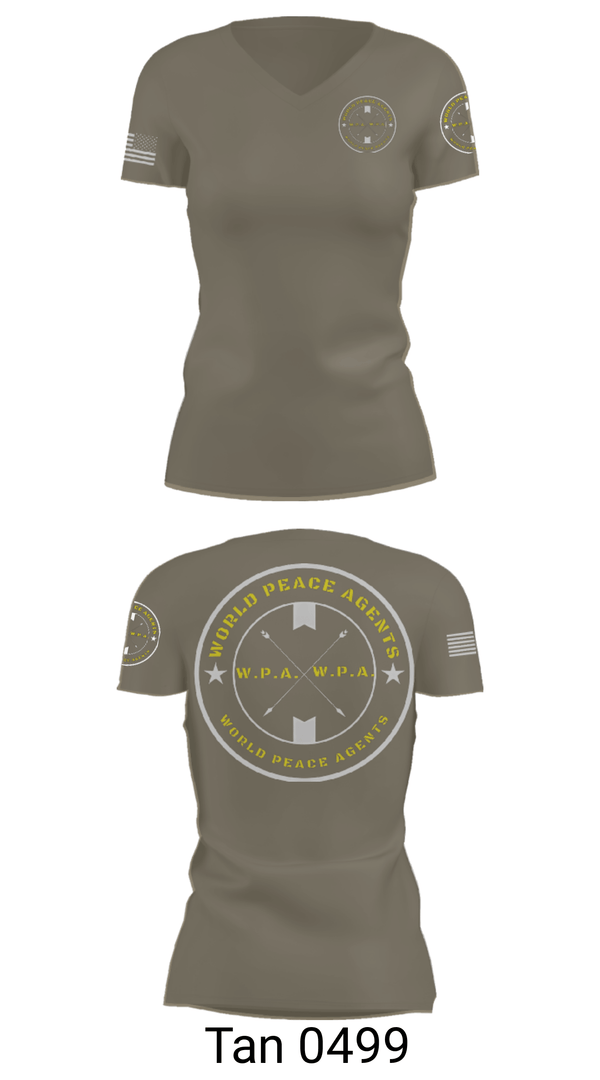 Women's Short Sleeve Vneck Shirt, , Army, Teamtime, Team time, sublimation, custom sports apparel, team uniforms, spirit wear, spiritwear, sports uniforms, custom shirts, team store, custom team store, fundraiser sports, apparel fundraiser