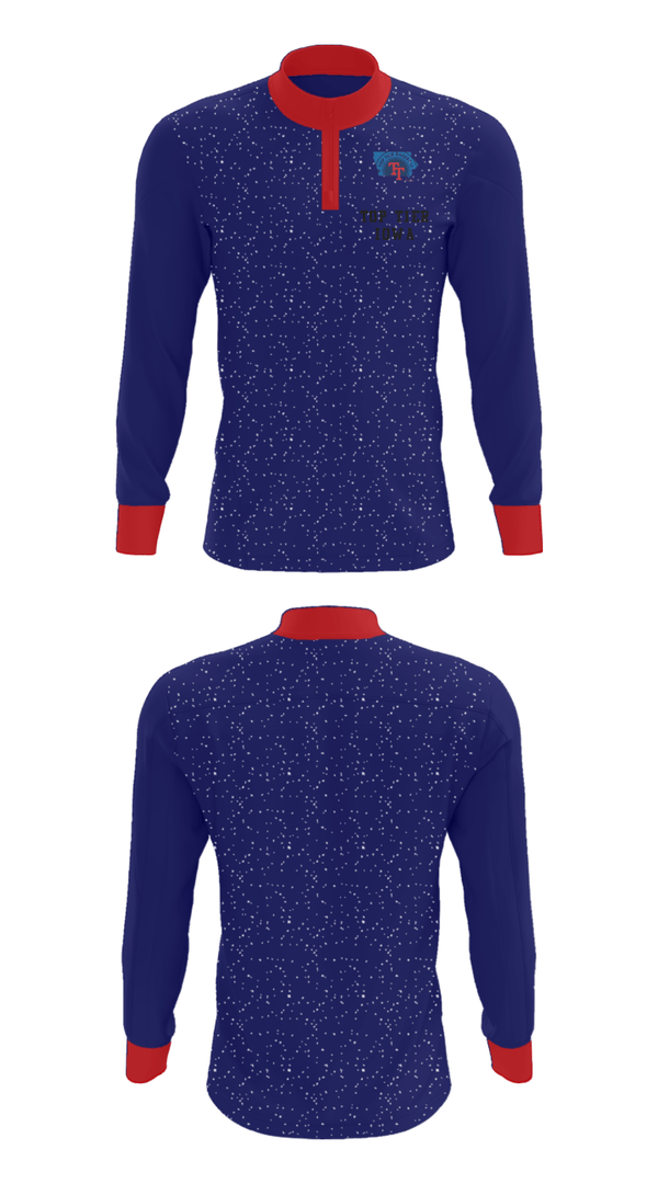 Quarter Zip Jacket, Top Tier Iowa, Baseball, Teamtime, Team time, sublimation, custom sports apparel, team uniforms, spirit wear, spiritwear, sports uniforms, custom shirts, team store, custom team store, fundraiser sports, apparel fundraiser