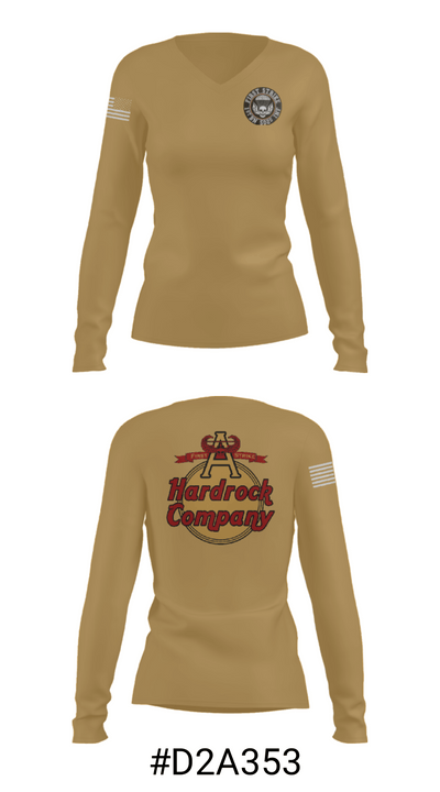Hardrock Company 49031868 Women's Long Sleeve V-neck Shirt - 7