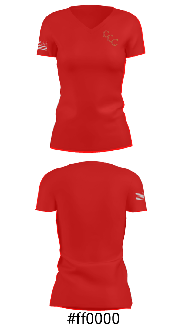 Women's Short Sleeve Vneck Shirt, Clearwater Central Catholic High School Basketball, Women's Basketball, Teamtime, Team time, sublimation, custom sports apparel, team uniforms, spirit wear, spiritwear, sports uniforms, custom shirts, team store, custom team store, fundraiser sports, apparel fundraiser