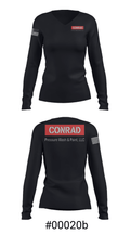 Conrad Pressure Wash & Paint 65591308 Women's Long Sleeve V-neck Shirt - 20