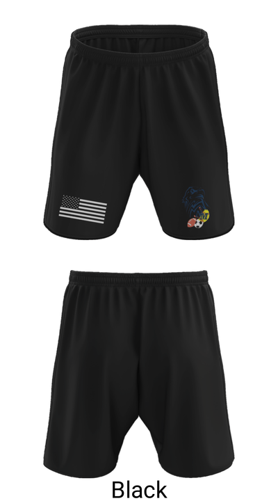 New Martinsville Junior Sports 82171066 Athletic Shorts With Pockets - 8