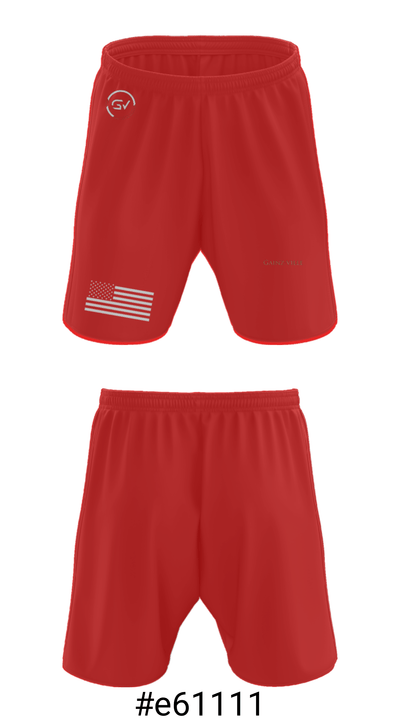 Gainz-ville Training Facility 914638 Athletic Shorts With Pockets - 15