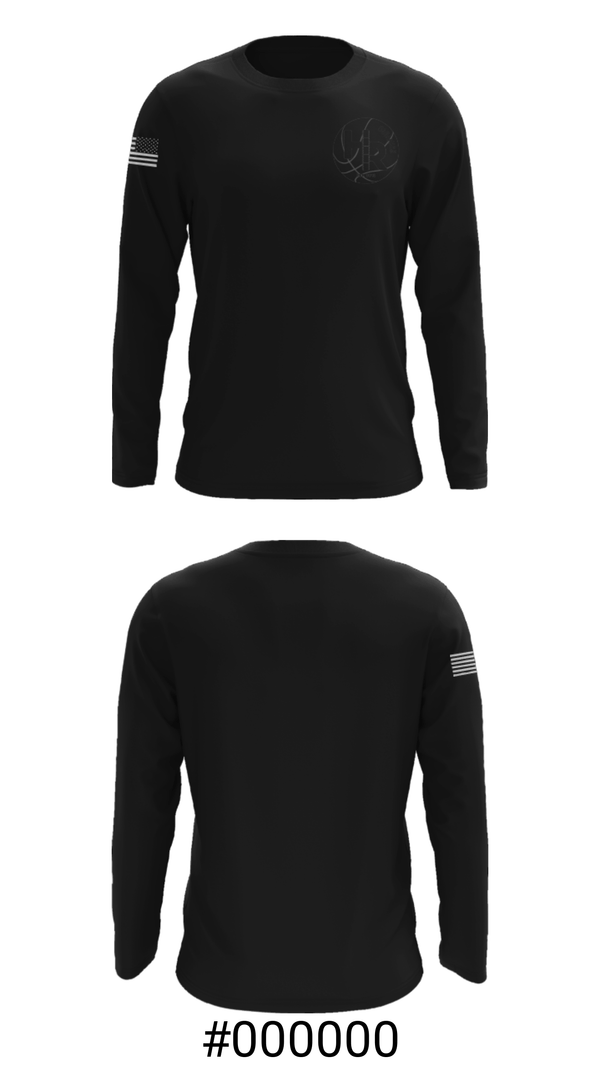 Long Sleeve Performance Shirt, Squamish Youth Basketball, Men's Basketball, Teamtime, Team time, sublimation, custom sports apparel, team uniforms, spirit wear, spiritwear, sports uniforms, custom shirts, team store, custom team store, fundraiser sports, apparel fundraiser