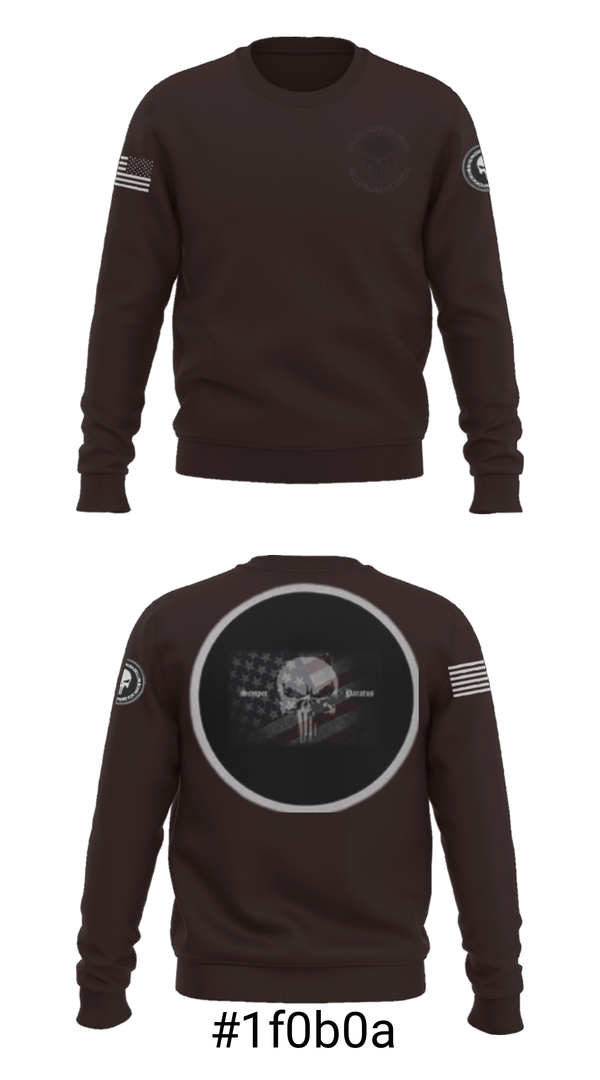 Crew Neck Sweatshirt, , Marines, Teamtime, Team time, sublimation, custom sports apparel, team uniforms, spirit wear, spiritwear, sports uniforms, custom shirts, team store, custom team store, fundraiser sports, apparel fundraiser