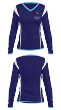 Parkersburg Catholic High School 8880266 Women's Long Sleeve V-neck Shirt - 33