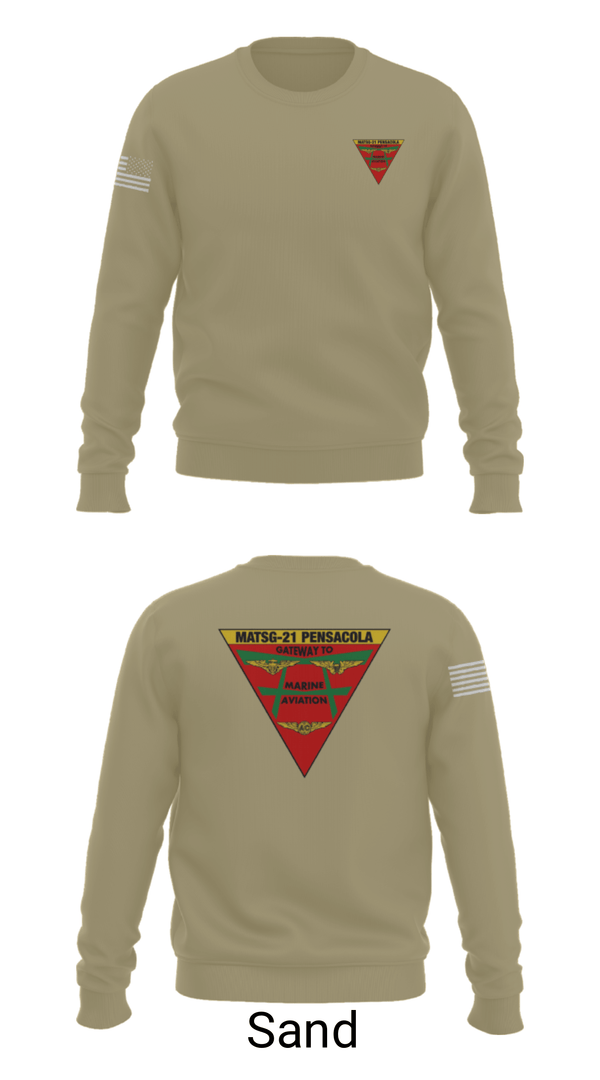 Crew Neck Sweatshirt, , Marines, Teamtime, Team time, sublimation, custom sports apparel, team uniforms, spirit wear, spiritwear, sports uniforms, custom shirts, team store, custom team store, fundraiser sports, apparel fundraiser