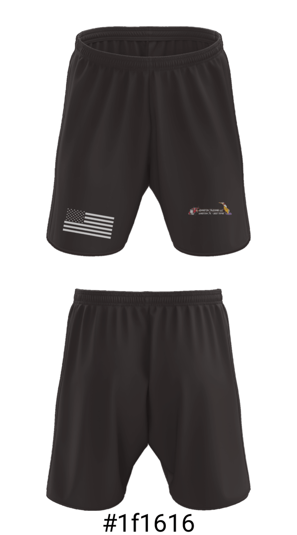 Athletic Shorts With Pockets, Johnston Trucking LLC, , Teamtime, Team time, sublimation, custom sports apparel, team uniforms, spirit wear, spiritwear, sports uniforms, custom shirts, team store, custom team store, fundraiser sports, apparel fundraiser