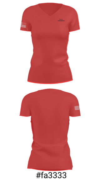 Women's Short Sleeve Vneck Shirt, Fly.te Performance, , Teamtime, Team time, sublimation, custom sports apparel, team uniforms, spirit wear, spiritwear, sports uniforms, custom shirts, team store, custom team store, fundraiser sports, apparel fundraiser