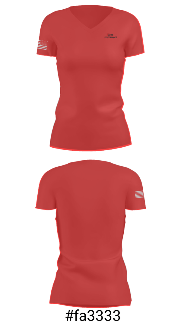 Women's Short Sleeve Vneck Shirt, Fly.te Performance, , Teamtime, Team time, sublimation, custom sports apparel, team uniforms, spirit wear, spiritwear, sports uniforms, custom shirts, team store, custom team store, fundraiser sports, apparel fundraiser