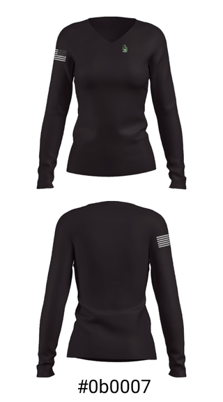 Women's Long Sleeve Vneck Shirt, St Pauls Evangelical Lutheran School, Spirit Store, Teamtime, Team time, sublimation, custom sports apparel, team uniforms, spirit wear, spiritwear, sports uniforms, custom shirts, team store, custom team store, fundraiser sports, apparel fundraiser