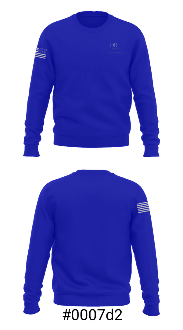 Crew Neck Sweatshirt, JDouglas Barker - MEDIA, , Teamtime, Team time, sublimation, custom sports apparel, team uniforms, spirit wear, spiritwear, sports uniforms, custom shirts, team store, custom team store, fundraiser sports, apparel fundraiser
