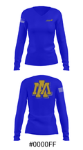 Altoona-Midway Middle/High School 2024250 Women's Long Sleeve V-neck Shirt - 20
