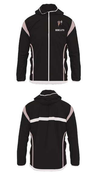 Windbreaker, Bobcats, Cross Country, Teamtime, Team time, sublimation, custom sports apparel, team uniforms, spirit wear, spiritwear, sports uniforms, custom shirts, team store, custom team store, fundraiser sports, apparel fundraiser