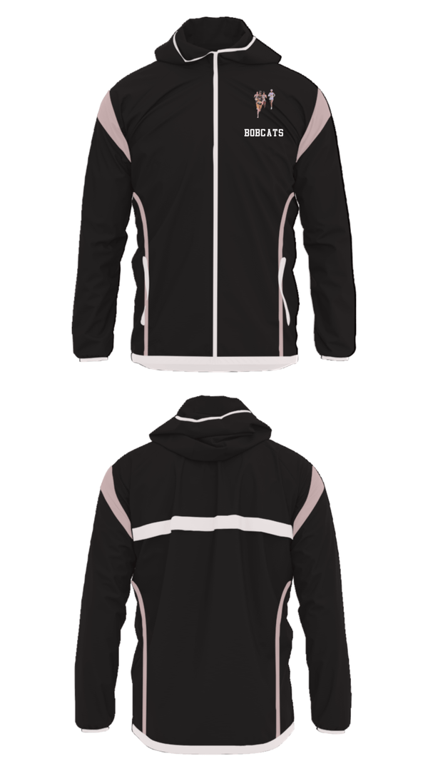 Windbreaker, Bobcats, Cross Country, Teamtime, Team time, sublimation, custom sports apparel, team uniforms, spirit wear, spiritwear, sports uniforms, custom shirts, team store, custom team store, fundraiser sports, apparel fundraiser