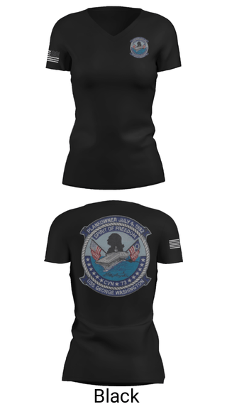 Women's Short Sleeve Vneck Shirt, , Navy, Teamtime, Team time, sublimation, custom sports apparel, team uniforms, spirit wear, spiritwear, sports uniforms, custom shirts, team store, custom team store, fundraiser sports, apparel fundraiser