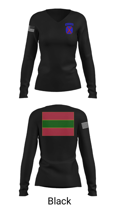 2-4 6488371 Women's Long Sleeve V-neck Shirt - 13