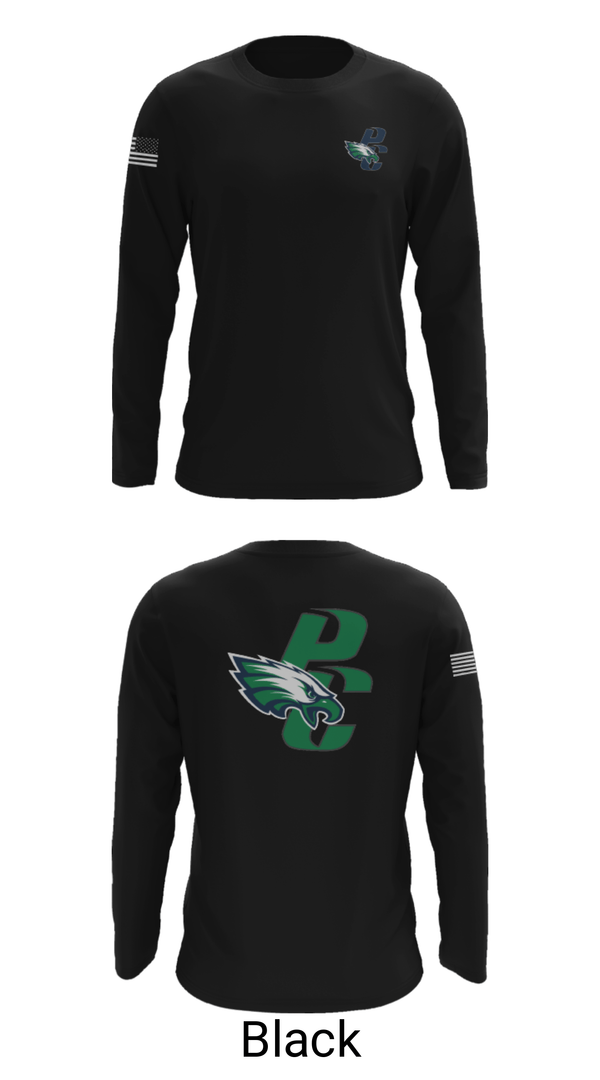 Long Sleeve Performance Shirt, Pine Creek High School Basketball, Women's Basketball, Teamtime, Team time, sublimation, custom sports apparel, team uniforms, spirit wear, spiritwear, sports uniforms, custom shirts, team store, custom team store, fundraiser sports, apparel fundraiser