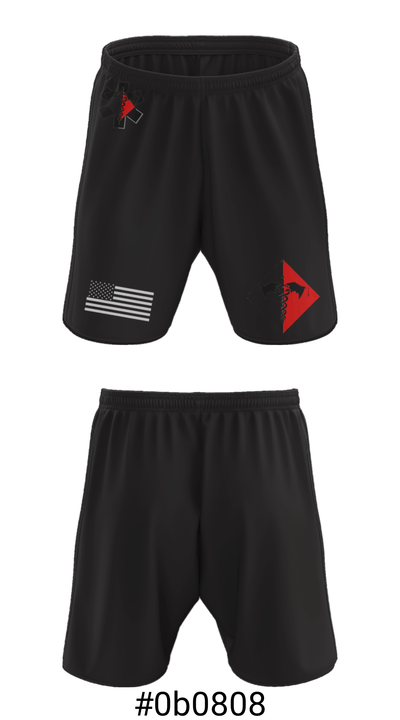 307th Medics 69478986 Athletic Shorts With Pockets - 5