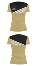 Verrado High School Swimming 69011505 Women's Short Sleeve V-neck Shirt - 24
