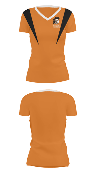 Women's Short Sleeve Vneck Shirt, Ortonville High School Basketball, Women's Basketball, Teamtime, Team time, sublimation, custom sports apparel, team uniforms, spirit wear, spiritwear, sports uniforms, custom shirts, team store, custom team store, fundraiser sports, apparel fundraiser