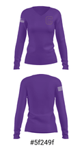 Concord High School Wrestling 68953668 Women's Long Sleeve V-neck Shirt - 20