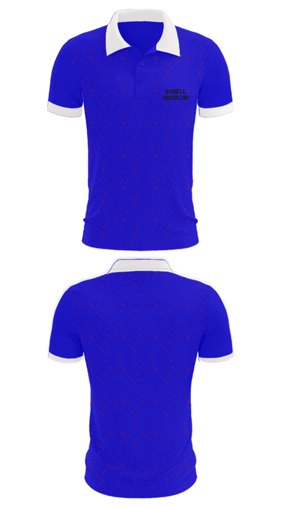 RUSSELL WRESTLING 41428340 Short Sleeve Performance Polo - 26