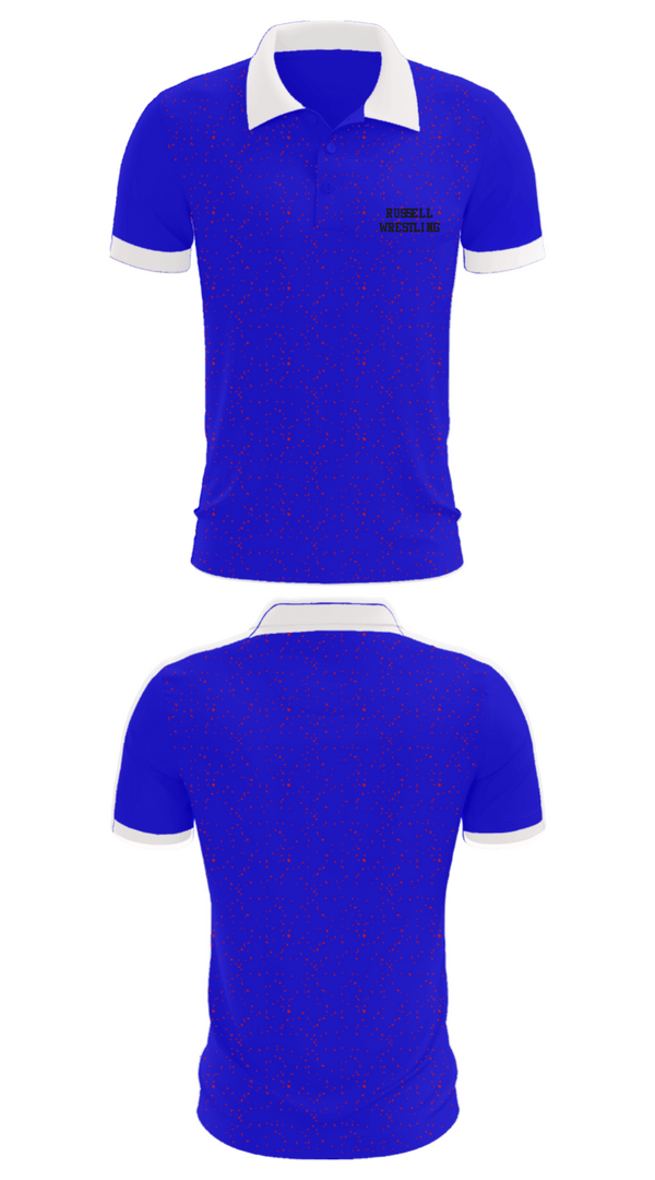 Short Sleeve Performance Polo, RUSSELL WRESTLING, Wrestling, Teamtime, Team time, sublimation, custom sports apparel, team uniforms, spirit wear, spiritwear, sports uniforms, custom shirts, team store, custom team store, fundraiser sports, apparel fundraiser