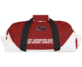 Duffle Bag, West Wendover Senior High School Wrestling, Wrestling, Teamtime, Team time, sublimation, custom sports apparel, team uniforms, spirit wear, spiritwear, sports uniforms, custom shirts, team store, custom team store, fundraiser sports, apparel fundraiser