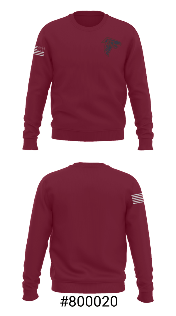 Crew Neck Sweatshirt, La Quinta High School Basketball, Men's Basketball, Teamtime, Team time, sublimation, custom sports apparel, team uniforms, spirit wear, spiritwear, sports uniforms, custom shirts, team store, custom team store, fundraiser sports, apparel fundraiser
