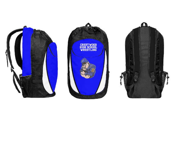 Gear Bag, Crestwood High School Wrestling, Wrestling, Teamtime, Team time, sublimation, custom sports apparel, team uniforms, spirit wear, spiritwear, sports uniforms, custom shirts, team store, custom team store, fundraiser sports, apparel fundraiser