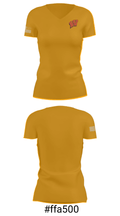 Warren High School Basketball 4245310 Women's Short Sleeve V-neck Shirt - 21