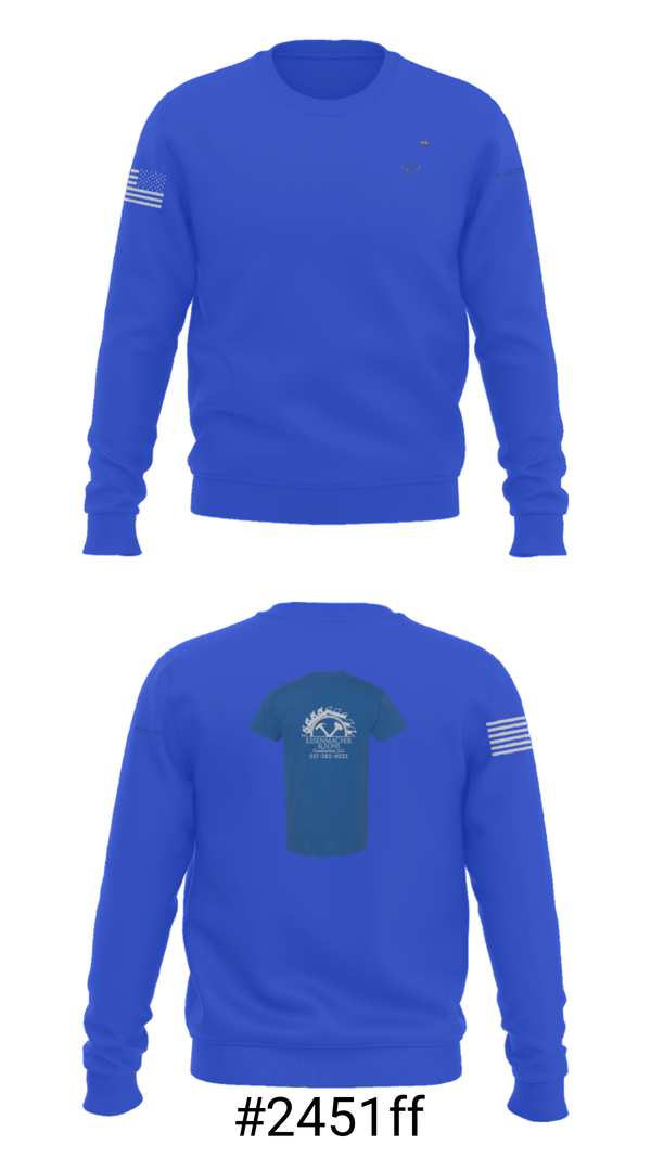 Crew Neck Sweatshirt, Essenmacher Handyman Services LLC, , Teamtime, Team time, sublimation, custom sports apparel, team uniforms, spirit wear, spiritwear, sports uniforms, custom shirts, team store, custom team store, fundraiser sports, apparel fundraiser