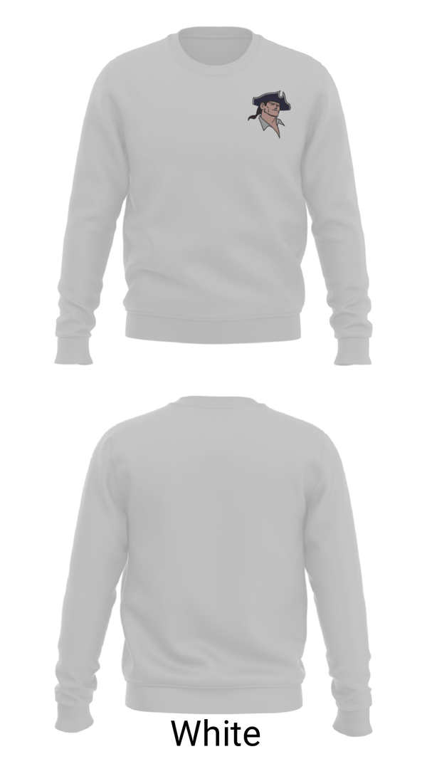 Crew Neck Sweatshirt, New Oxford High School Basketball, Men's Basketball, Teamtime, Team time, sublimation, custom sports apparel, team uniforms, spirit wear, spiritwear, sports uniforms, custom shirts, team store, custom team store, fundraiser sports, apparel fundraiser