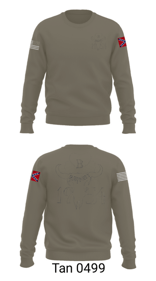 Crew Neck Sweatshirt, GOD'S GANGSTER'SBarnetts, Marines, Teamtime, Team time, sublimation, custom sports apparel, team uniforms, spirit wear, spiritwear, sports uniforms, custom shirts, team store, custom team store, fundraiser sports, apparel fundraiser