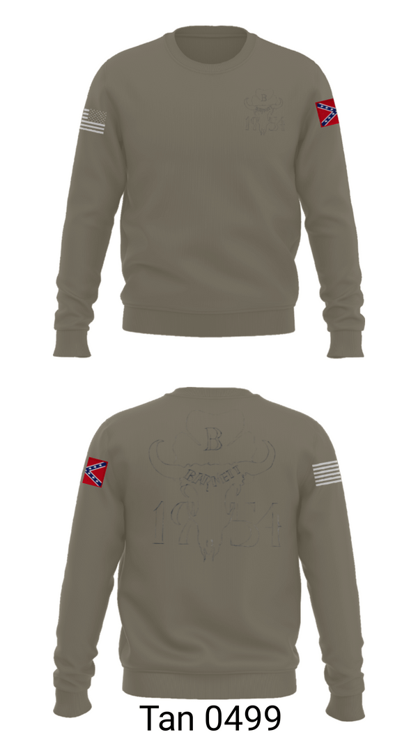 Crew Neck Sweatshirt, GOD'S GANGSTER'SBarnetts, Marines, Teamtime, Team time, sublimation, custom sports apparel, team uniforms, spirit wear, spiritwear, sports uniforms, custom shirts, team store, custom team store, fundraiser sports, apparel fundraiser