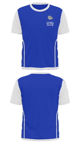 Short Sleeve Performance Shirt, Albemarle High School Wrestling, Wrestling, Teamtime, Team time, sublimation, custom sports apparel, team uniforms, spirit wear, spiritwear, sports uniforms, custom shirts, team store, custom team store, fundraiser sports, apparel fundraiser