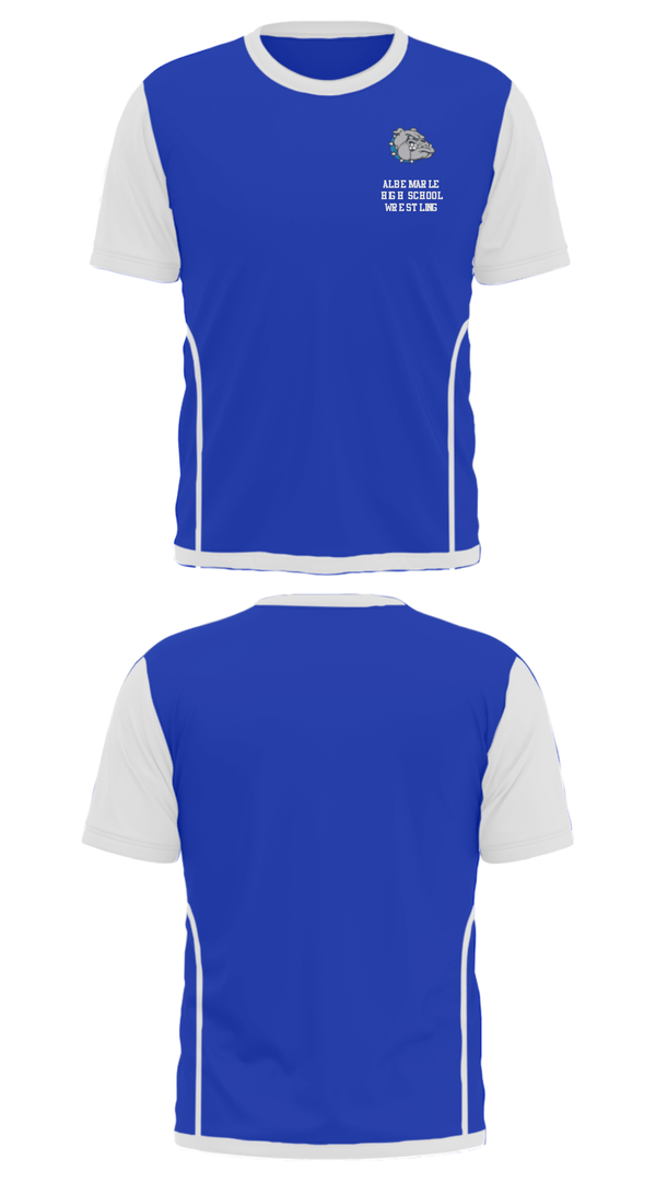 Short Sleeve Performance Shirt, Albemarle High School Wrestling, Wrestling, Teamtime, Team time, sublimation, custom sports apparel, team uniforms, spirit wear, spiritwear, sports uniforms, custom shirts, team store, custom team store, fundraiser sports, apparel fundraiser
