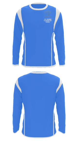 Long Sleeve Performance Shirt, E.B. Holman Elementary School, Spirit Store, Teamtime, Team time, sublimation, custom sports apparel, team uniforms, spirit wear, spiritwear, sports uniforms, custom shirts, team store, custom team store, fundraiser sports, apparel fundraiser