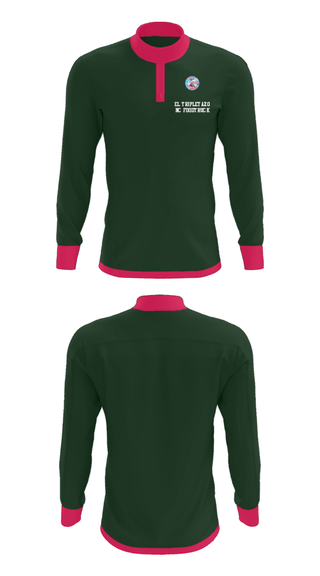 Quarter Zip Jacket, El Tripletazo NC foodtruck, , Teamtime, Team time, sublimation, custom sports apparel, team uniforms, spirit wear, spiritwear, sports uniforms, custom shirts, team store, custom team store, fundraiser sports, apparel fundraiser