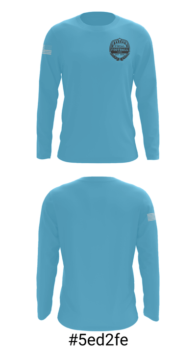O'Neal Football Clinic 17814001 Long Sleeve Performance Shirt - 18
