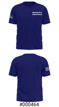 Wabash fire department 89920938 Short Sleeve Performance Shirt - 6