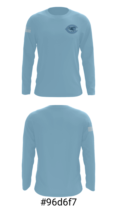 Chanute High School Basketball 12881395 Long Sleeve Performance Shirt - 18
