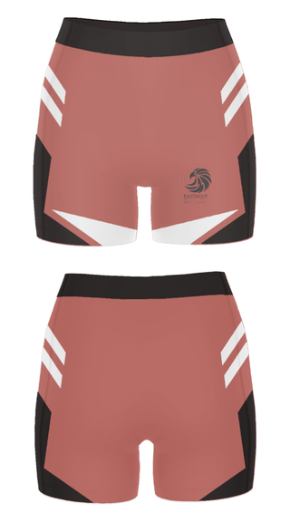 Women's Compression Shorts, Eastmont School, , Teamtime, Team time, sublimation, custom sports apparel, team uniforms, spirit wear, spiritwear, sports uniforms, custom shirts, team store, custom team store, fundraiser sports, apparel fundraiser