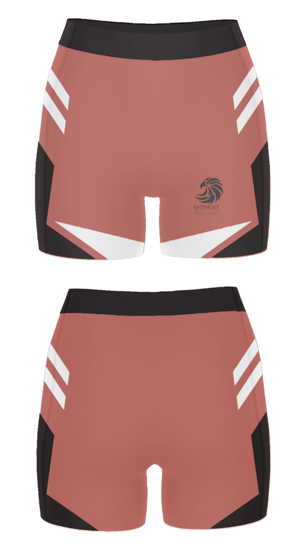 Women's Compression Shorts, Eastmont School, , Teamtime, Team time, sublimation, custom sports apparel, team uniforms, spirit wear, spiritwear, sports uniforms, custom shirts, team store, custom team store, fundraiser sports, apparel fundraiser