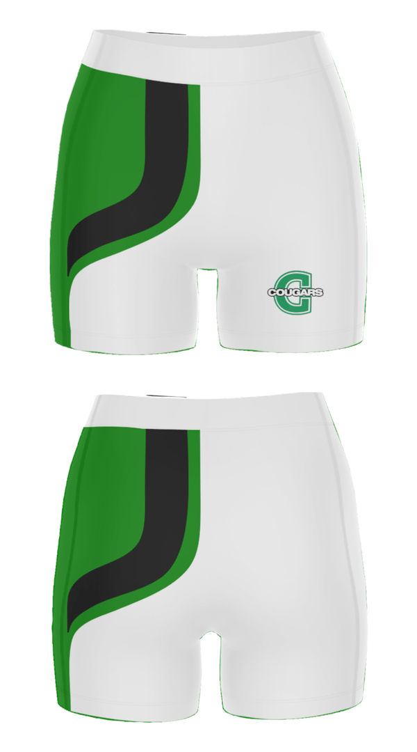 Women's Compression Shorts, Caze Elementary School, Spirit Store, Teamtime, Team time, sublimation, custom sports apparel, team uniforms, spirit wear, spiritwear, sports uniforms, custom shirts, team store, custom team store, fundraiser sports, apparel fundraiser