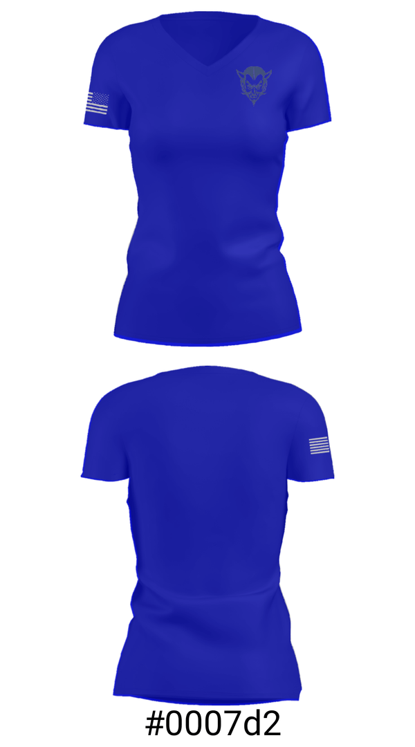 Women's Short Sleeve Vneck Shirt, Walters High School, Spirit Store, Teamtime, Team time, sublimation, custom sports apparel, team uniforms, spirit wear, spiritwear, sports uniforms, custom shirts, team store, custom team store, fundraiser sports, apparel fundraiser
