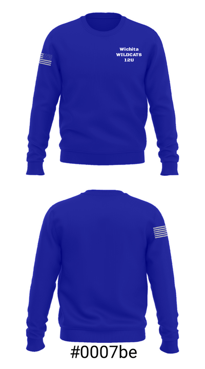 Wichita WILDCATS 12U 3000712 Crew Neck Sweatshirt - 16