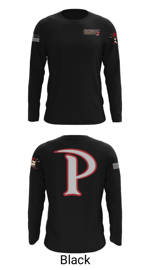 Long Sleeve Performance Shirt, Patterson, Men's Basketball, Teamtime, Team time, sublimation, custom sports apparel, team uniforms, spirit wear, spiritwear, sports uniforms, custom shirts, team store, custom team store, fundraiser sports, apparel fundraiser