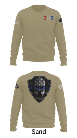 Crew Neck Sweatshirt, , Police, Teamtime, Team time, sublimation, custom sports apparel, team uniforms, spirit wear, spiritwear, sports uniforms, custom shirts, team store, custom team store, fundraiser sports, apparel fundraiser